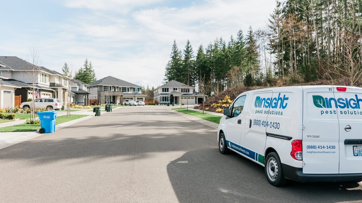 Insight Pest Solutions truck