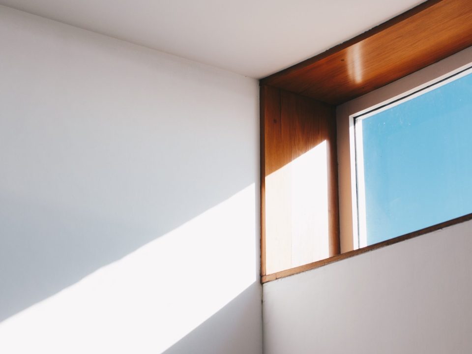 Light coming through window