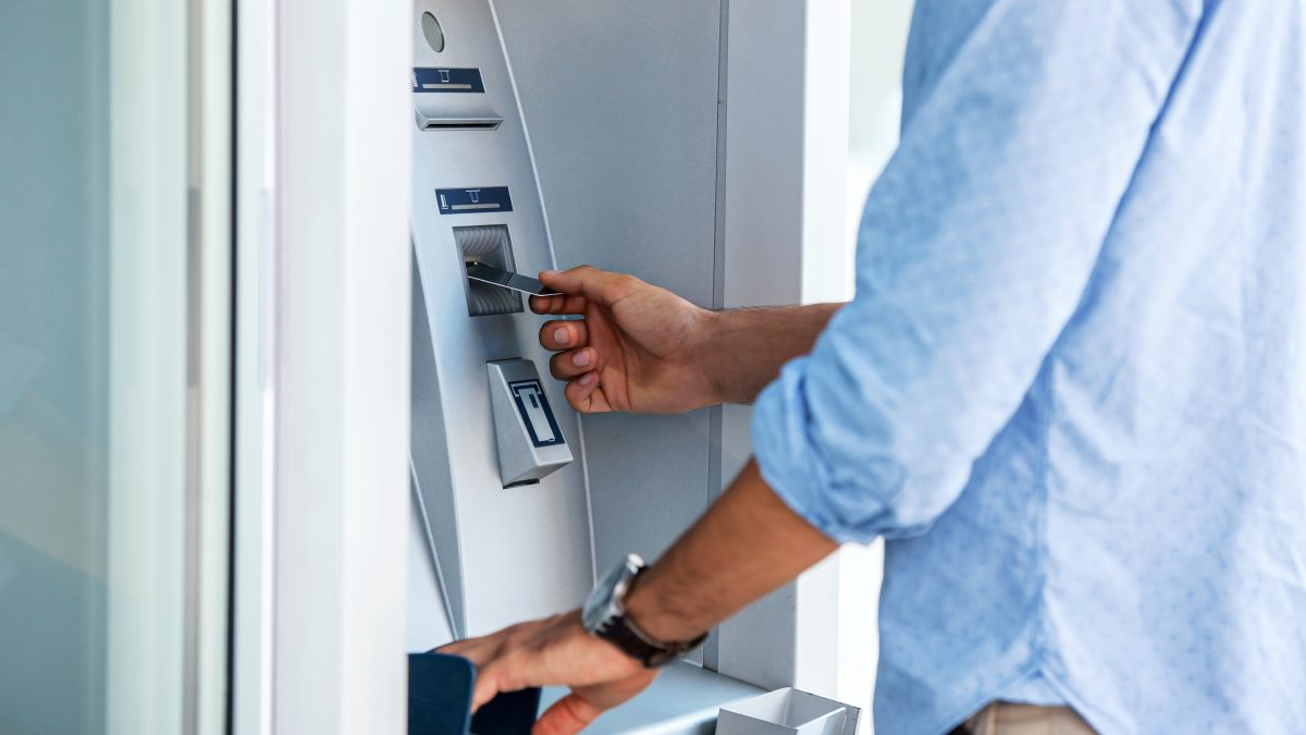 ATM machine